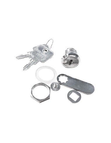 Polar serrure et clé - Accessoire métal argent