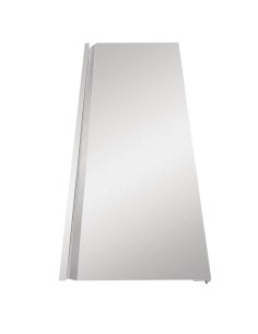 Porte complète droite Polar - Accessoire métal argent