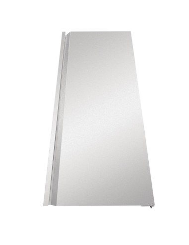 Porte complète droite Polar - Accessoire métal argent