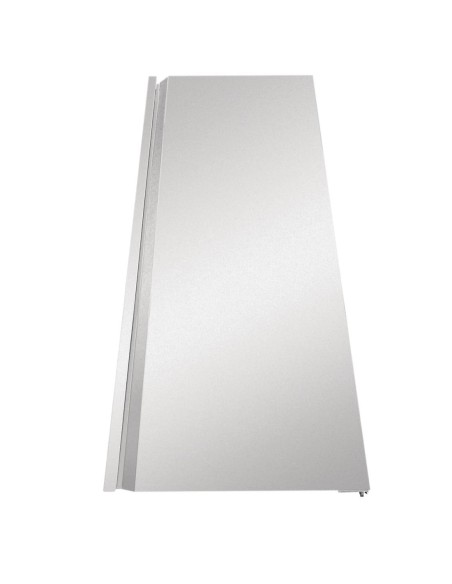 Porte complète droite Polar - Accessoire métal argent