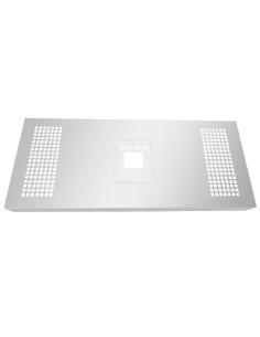 Panneau Frontal Polar - Accessoire métal argent