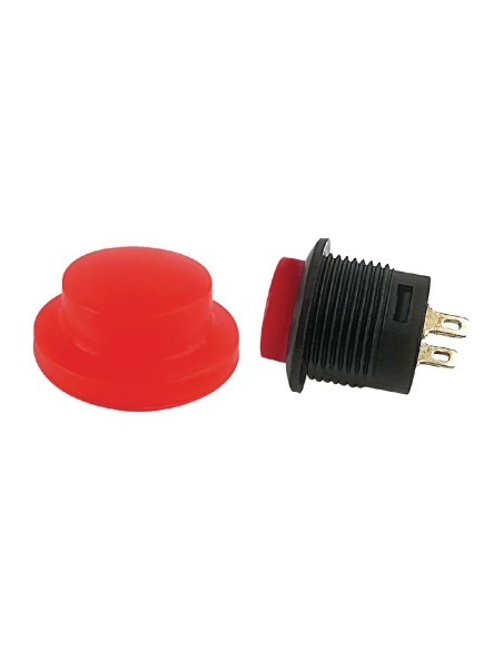 Bouton de verrouillage Buffalo avec capuchon - 25x19 mm