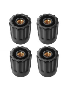 Pieds Polar (lot de 4) - Accessoires métal ABS noir
