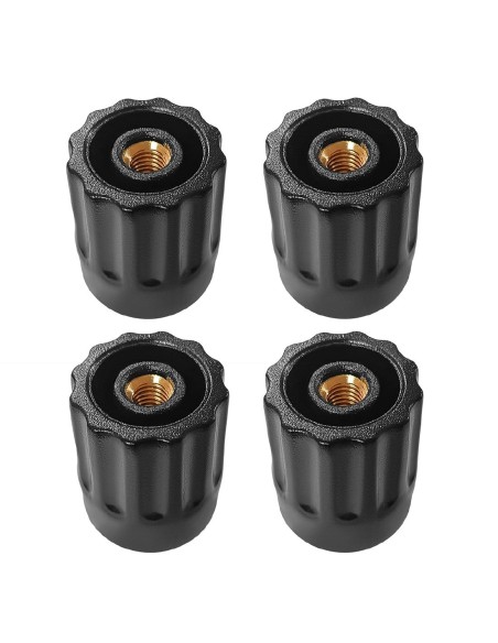Pieds Polar (lot de 4) - Accessoires métal ABS noir