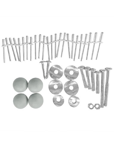 Ensemble de vis Bolero compatible U419 - Inox