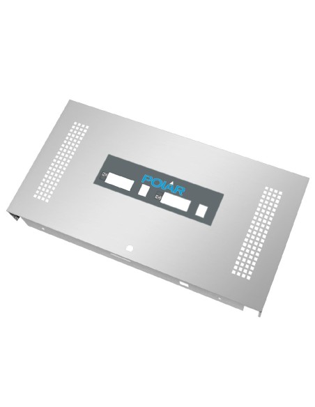Panneau avant Polar - Accessoire inox 355x680 mm