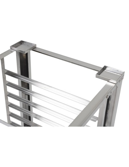 Support pour four Buffalo CK079 - Acier inoxydable