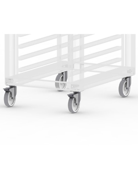 Kit de roulettes pour four combiné Buffalo AP120/AP121