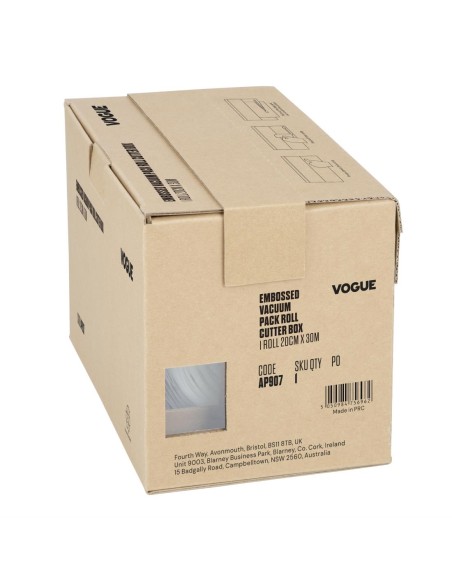 Rouleau de sacs sous-vide gaufrés 200 mm - Vogue