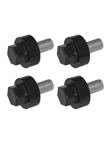 Patins Polar (lot de 4) - Accessoires métal noir