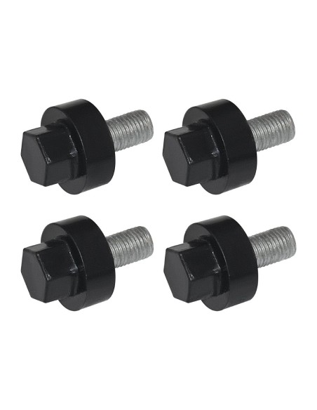 Patins Polar (lot de 4) - Accessoires métal noir