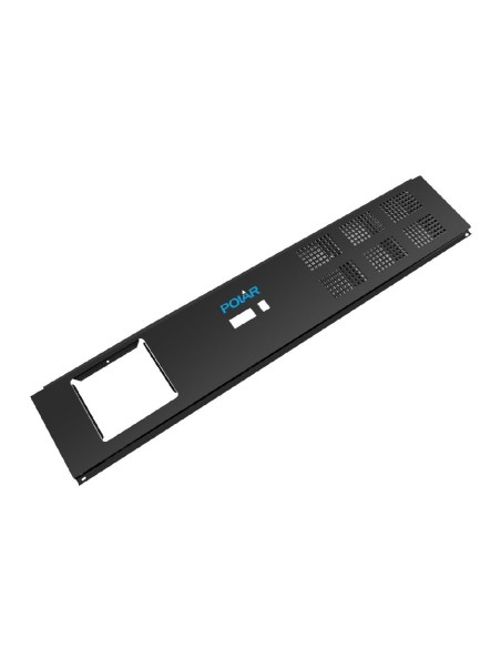 Panneau avant Polar - Accessoire inox noir pour PG023