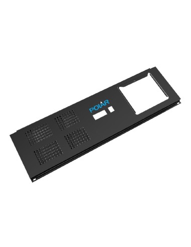 Panneau avant Polar - Accessoire inox noir 272x900 mm