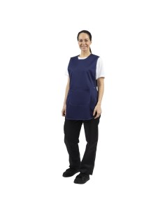 Tablier chasuble Blancs bleu marine - Whites Chefs Clothing 2