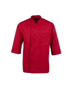 Veste de cuisine Chef Works rouge M - Mixte