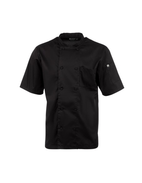 Veste de cuisine mixte Cool Vent Chef Works L - Noire