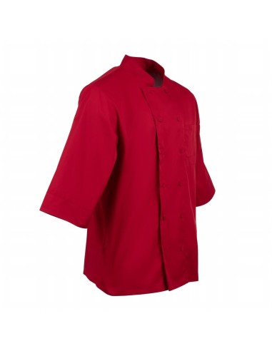 Veste de cuisine Chef Works rouge S - couleur vive et protection