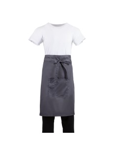 Tablier serveur Whites gris anthracite - 1000x700 mm
