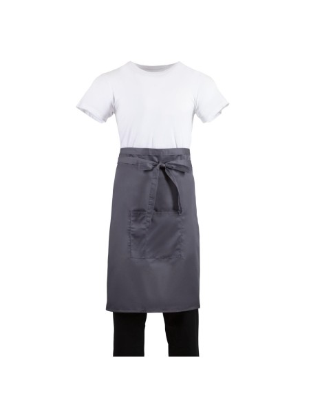 Tablier serveur Whites gris anthracite - 1000x700 mm