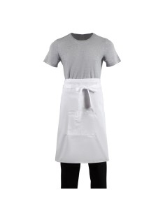 Tablier serveur standard Whites blanc - 1000x700 mm