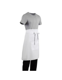 Tablier serveur standard Whites blanc - 1000x700 mm 2