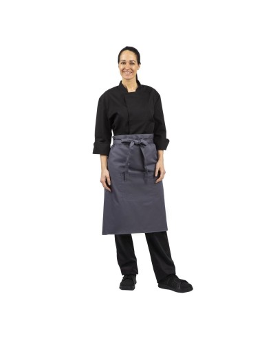 Tablier serveur Whites gris anthracite - 1000x700 mm