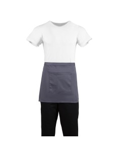 Tablier serveur court Whites gris anthracite - 750x373 mm 2