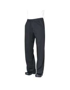 Pantalon de cuisine baggy Chef Works noir L