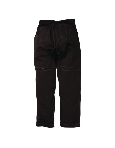 Pantalon de cuisine baggy Chef Works noir L