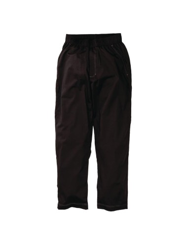 Pantalon de cuisine baggy Chef Works noir L