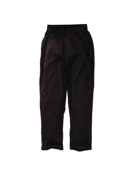 Pantalon de cuisine baggy Chef Works noir L