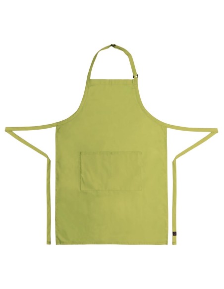 Tablier bavette Chef Works vert anis - 86x61 cm