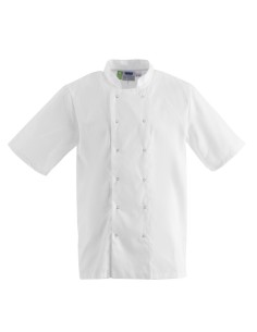 Veste de cuisine Whites Boston manches courtes blanche L