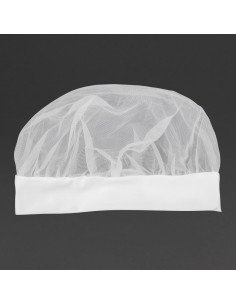 Couvre-chef confortable Whites blanche - Nylon 20g 2