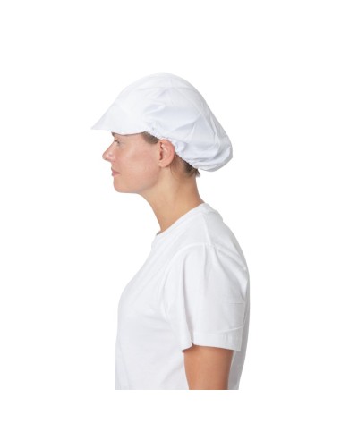 Coiffe de cuisine Charlotte Whites blanche - Whites