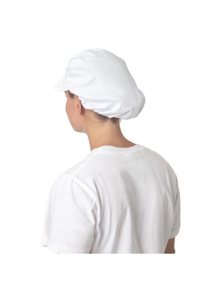 Coiffe de cuisine Charlotte Whites blanche - Whites