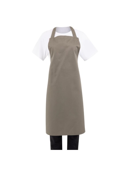 Tablier bavette Whites olive - 710x960 mm