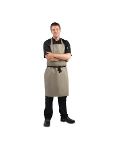 Tablier bavette Whites olive - 710x960 mm 2