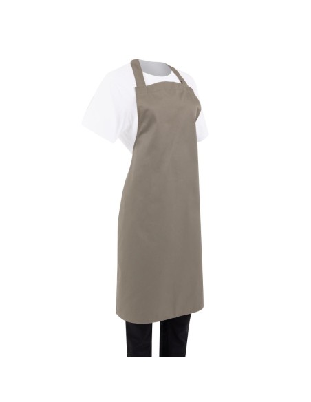 Tablier bavette Whites olive - 710x960 mm