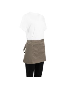 Tablier court Whites Bistro vert olive - durable et pratique 2