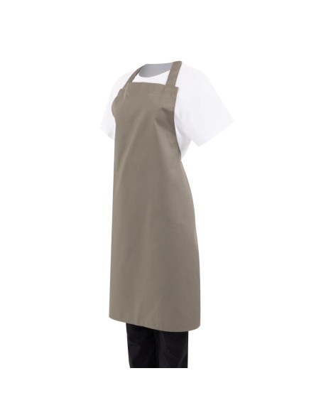 Tablier bavette Whites olive - 710x960 mm