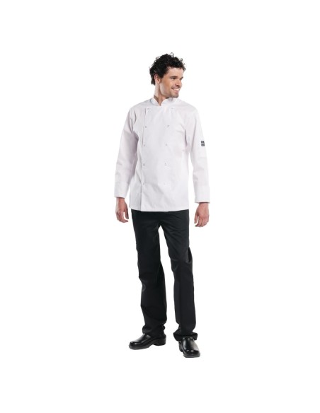 Veste de cuisine mixte Chaud Devant Hilton blanc M