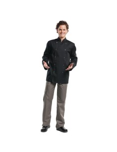 Veste de cuisine mixte Chaud Devant Hilton L - noir