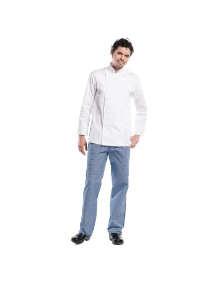 Veste de cuisine mixte Hilton Poco blanche XS - Chaud Devant