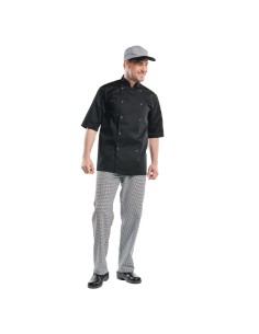 Veste de cuisine mixte Chaud Devant Hilton L - noir
