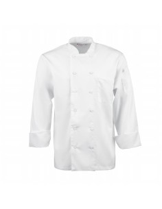 Veste de cuisine mixte blanche Chef Works Calgary Cool Vent L