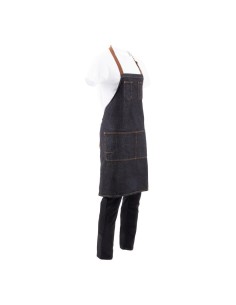 Tablier bavette Memphis Chef Works indigo - 100% coton