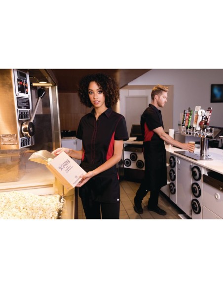 Tablier noir Chef Works - Demi-tabliers mixte