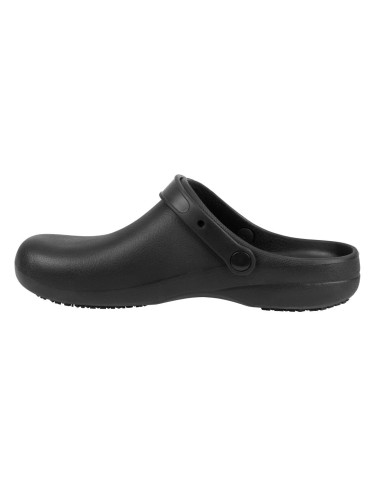 Nisbets Essentials Chefs Clog Black 3839 - Sabots antidérapants