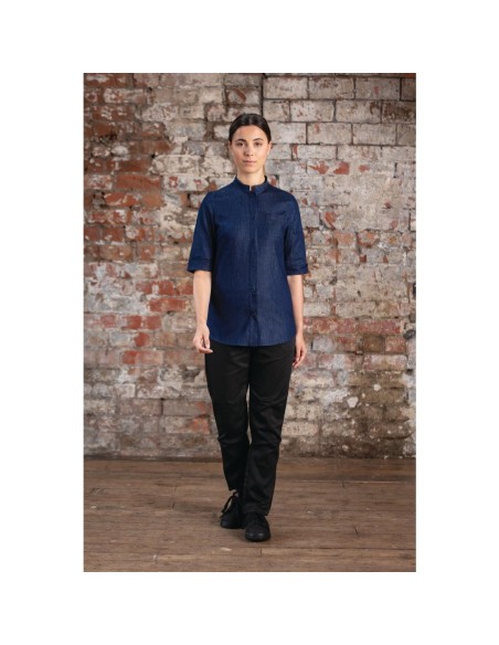 Pantalon de cuisine Southside noir L - Slim mixte